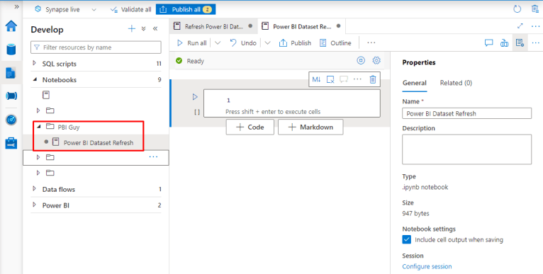 Refresh a Power BI Dataset with Python – PBI Guy