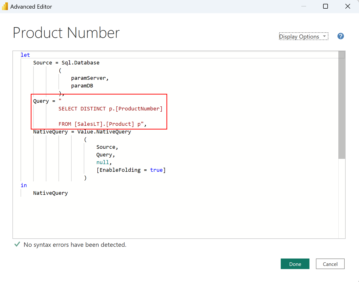 Use Dynamic M Parameters in DirectQuery mode and Paginated Reports ...