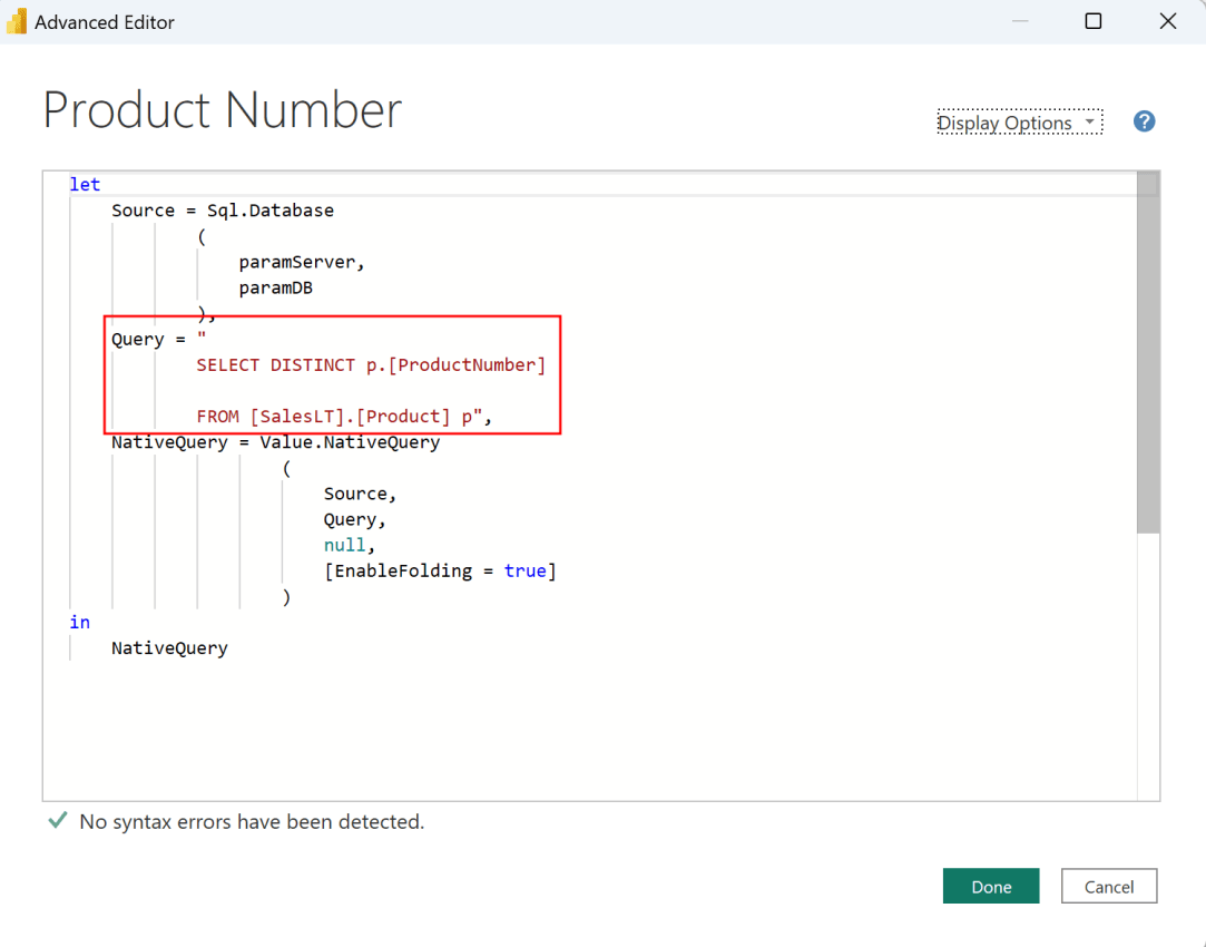 Use Dynamic M Parameters in DirectQuery mode and Paginated Reports ...